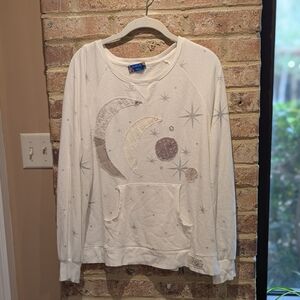 Upcyled Celestial Sweatshirt